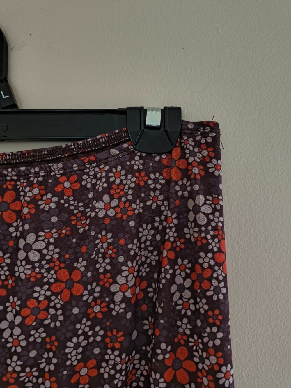Vintage Ardene Brown Floral Maxi Skirt